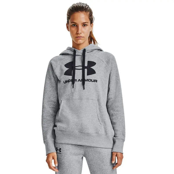 Under armor rival fleece logo hoodie w 1356318-035