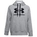 Under armor rival fleece logo hoodie w 1356318-035 - 2XL