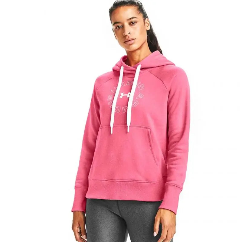 Under armor rival fleece metallic hoodie w 1356 323 668