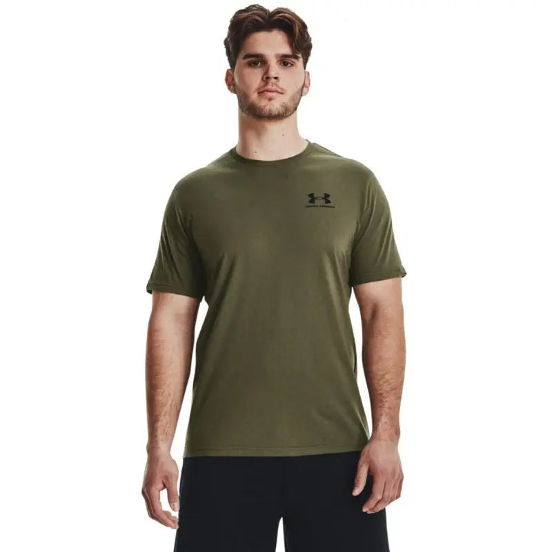 Under armor sportstyle left chest ss m t-shirt 1326799 392