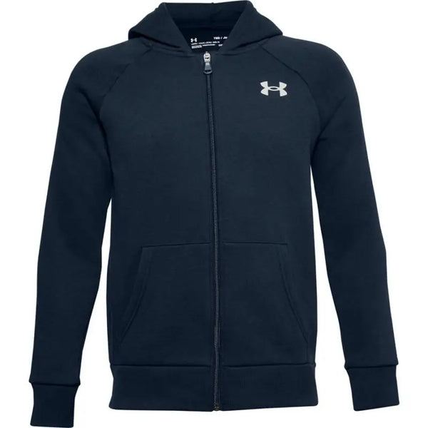 Under armor y rival cotton fz hoodie jr 1357613 408