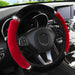 Universal 37-38cm diameter soft plush rhinestone car steering wheel Nexellus