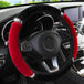 Universal 37-38cm diameter soft plush rhinestone car steering wheel Nexellus