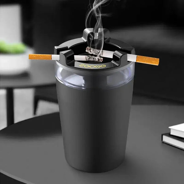 Universal ashtray with water tank car ashtray home funnel anti-flying Nexellus