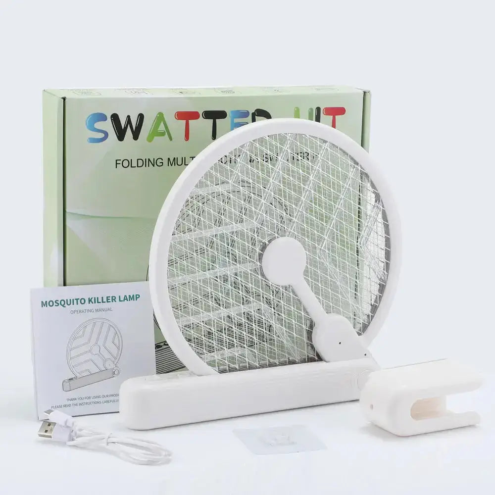 Usb electric mosquito swatter 2-in-1 mosquito killing lamp household Nexellus