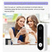 V20 smart wifi video doorbell camera visual intercom with chime night Nexellus