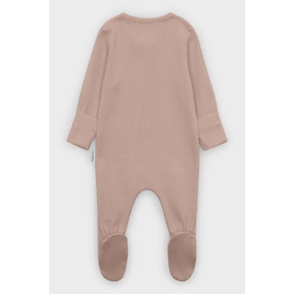 Velvet mocha sleepsuit