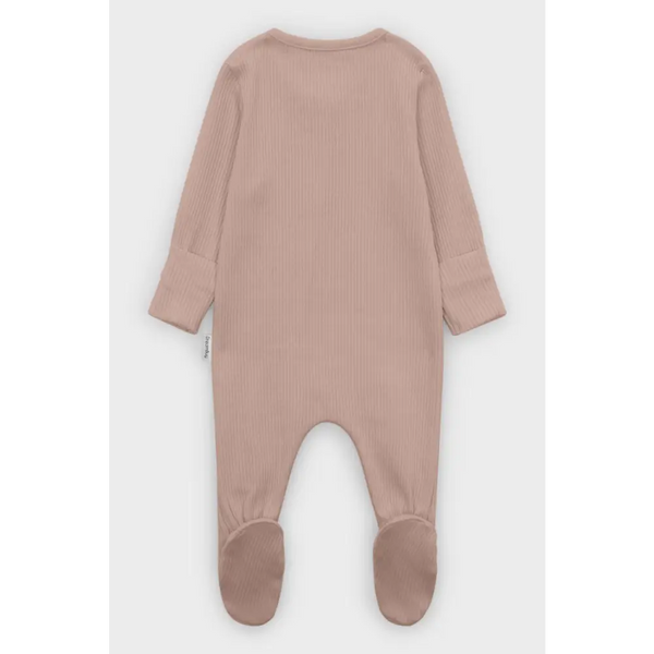 Velvet mocha sleepsuit