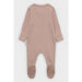 Velvet mocha sleepsuit