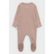 Velvet mocha sleepsuit