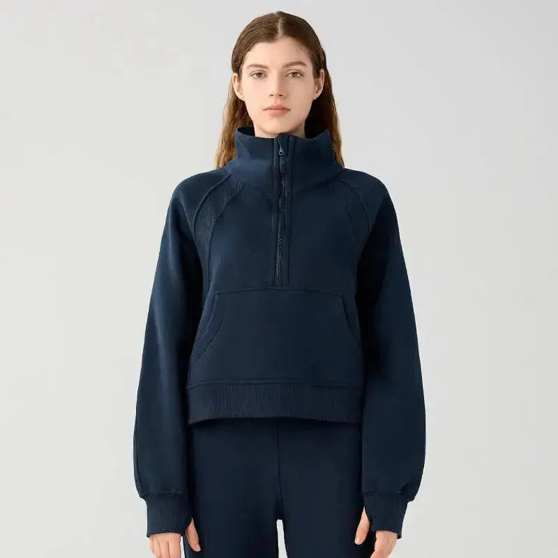 Velvet sport sweatshirt: stylish, warm, and windproof Nexellus