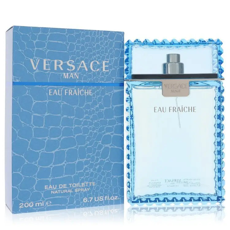 Versace man eau fraiche eau de toilette spray (blue)