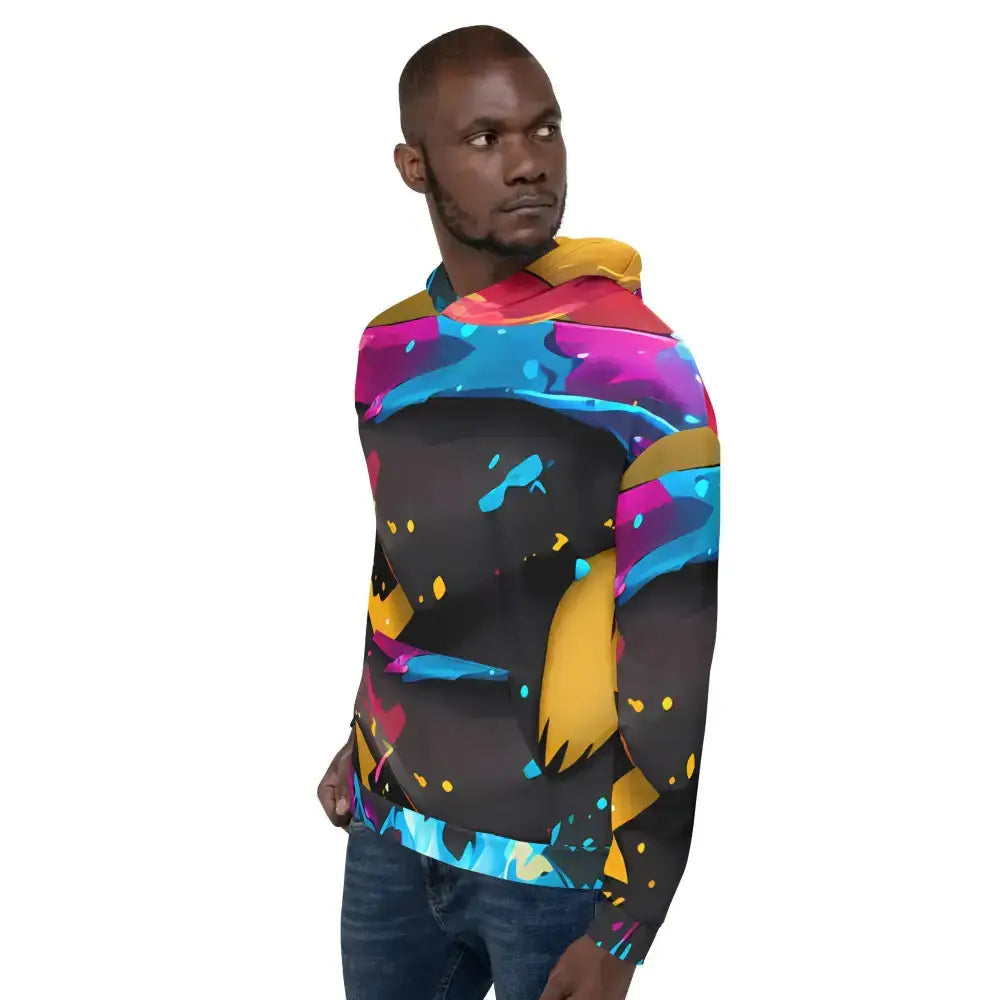 Vibrant expressions unisex hoodie Nexellus