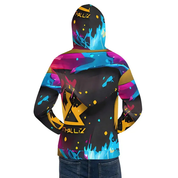 Vibrant expressions unisex hoodie Nexellus