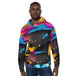 Vibrant expressions unisex hoodie Nexellus