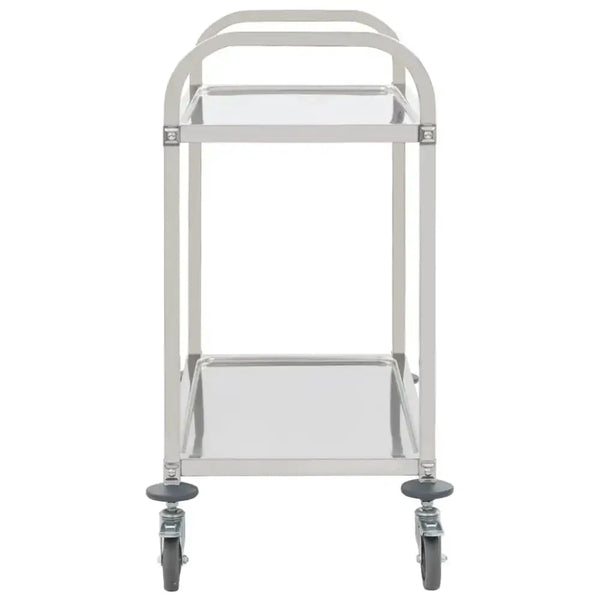 Vidaxl 2-tier kitchen trolley 95x45x83.5 cm stainless steel Nexellus