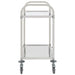 Vidaxl 2-tier kitchen trolley 95x45x83.5 cm stainless steel Nexellus