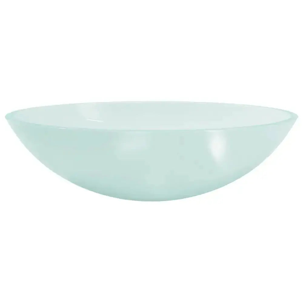 Vidaxl basin glass 50x37x14 cm frosted Nexellus