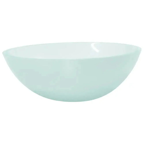 Vidaxl basin glass 50x37x14 cm frosted Nexellus