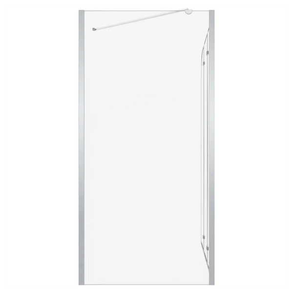 vidaXL Bath Enclosure 120x69x130 cm Tempered Glass Transparent Nexellus