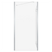 vidaXL Bath Enclosure 120x69x130 cm Tempered Glass Transparent Nexellus