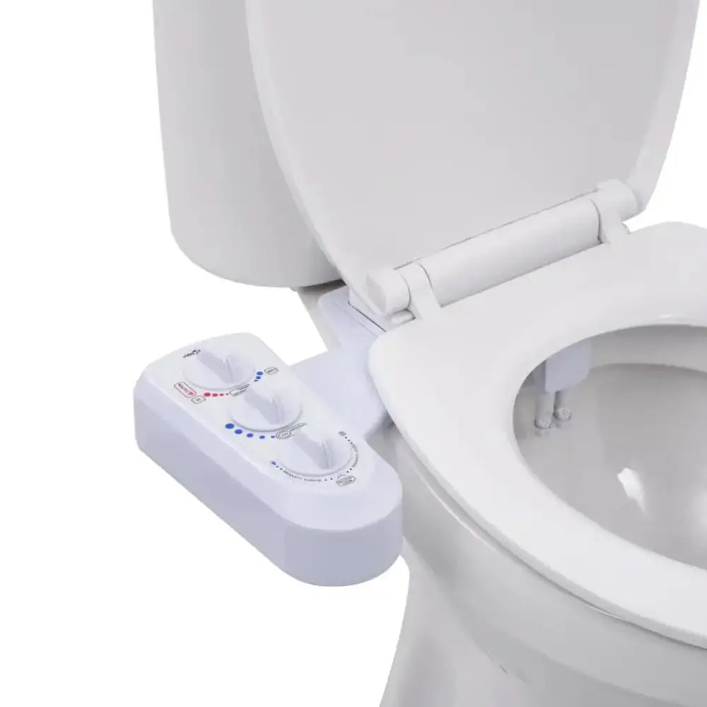 Vidaxl bidet toilet seat attachment hot cold water dual nozzles Nexellus