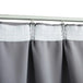 Vidaxl blackout curtains with hooks 2 pcs grey 140x225 cm Nexellus