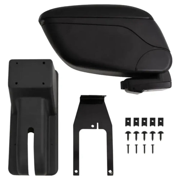 Vidaxl car armrest black 12x29x(32-46) cm abs Nexellus