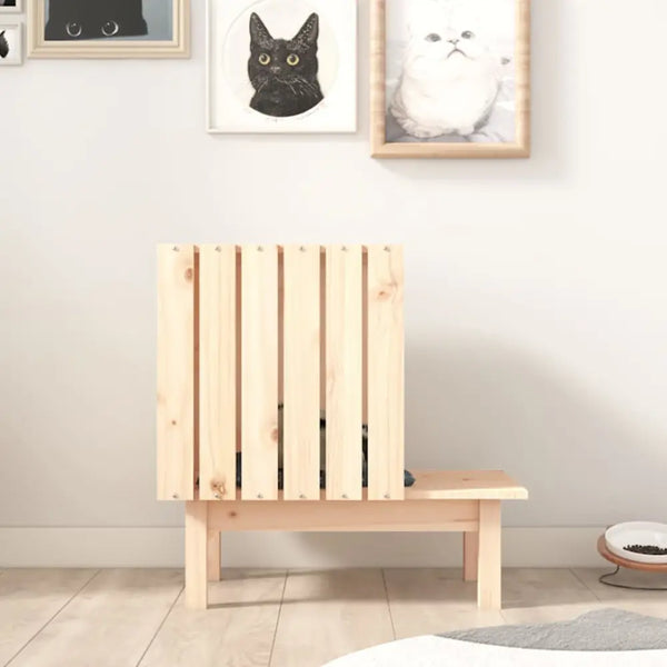 Vidaxl cat house 60x36x60 cm solid wood pine - Brown