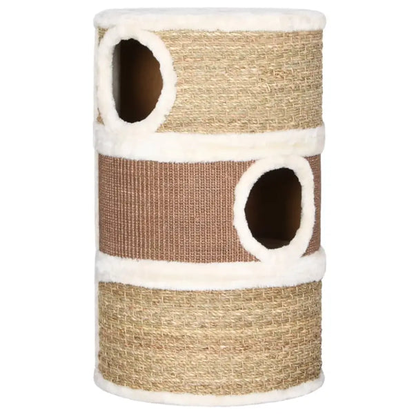 Vidaxl cat scratching barrel 60 cm seagrass - Brown