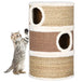 Vidaxl cat scratching barrel 60 cm seagrass - Brown