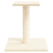 Vidaxl cat scratching post with platform cream 38 cm - Cream