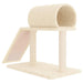 Vidaxl cat scratching posts with tunnel and ladder cream