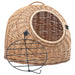 Vidaxl cat transporter 45x35x35 cm natural willow - Brown