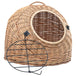 Vidaxl cat transporter 45x35x35 cm natural willow - Brown