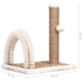 Vidaxl cat tree with arch grooming brush and scratch post