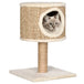 Vidaxl cat tree with condo and scratching post 52 cm