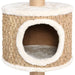 Vidaxl cat tree with scratching post 123cm seagrass - Beige