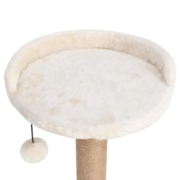 Vidaxl cat tree with scratching post 123cm seagrass - Beige