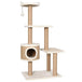 Vidaxl cat tree with scratching post 123cm seagrass - Beige