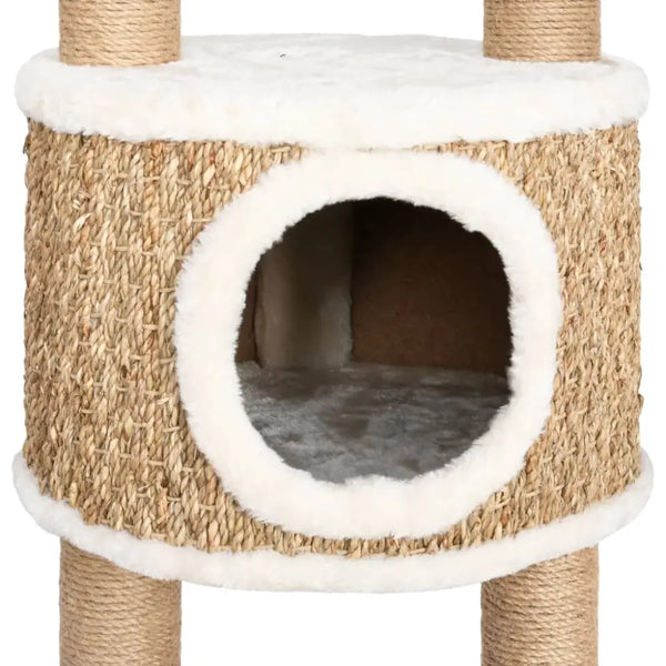 Vidaxl cat tree with scratching post 126cm seagrass - Beige