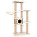 Vidaxl cat tree with scratching post 126cm seagrass - Beige