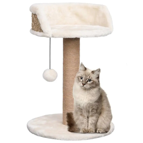 Vidaxl cat tree with scratching post 49 cm seagrass - Beige