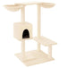 Vidaxl cat tree with scratching posts cream 82 cm - Cream