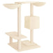 Vidaxl cat tree with scratching posts cream 82 cm - Cream