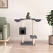 Vidaxl cat tree with scratching posts dark grey 82 cm - Grey