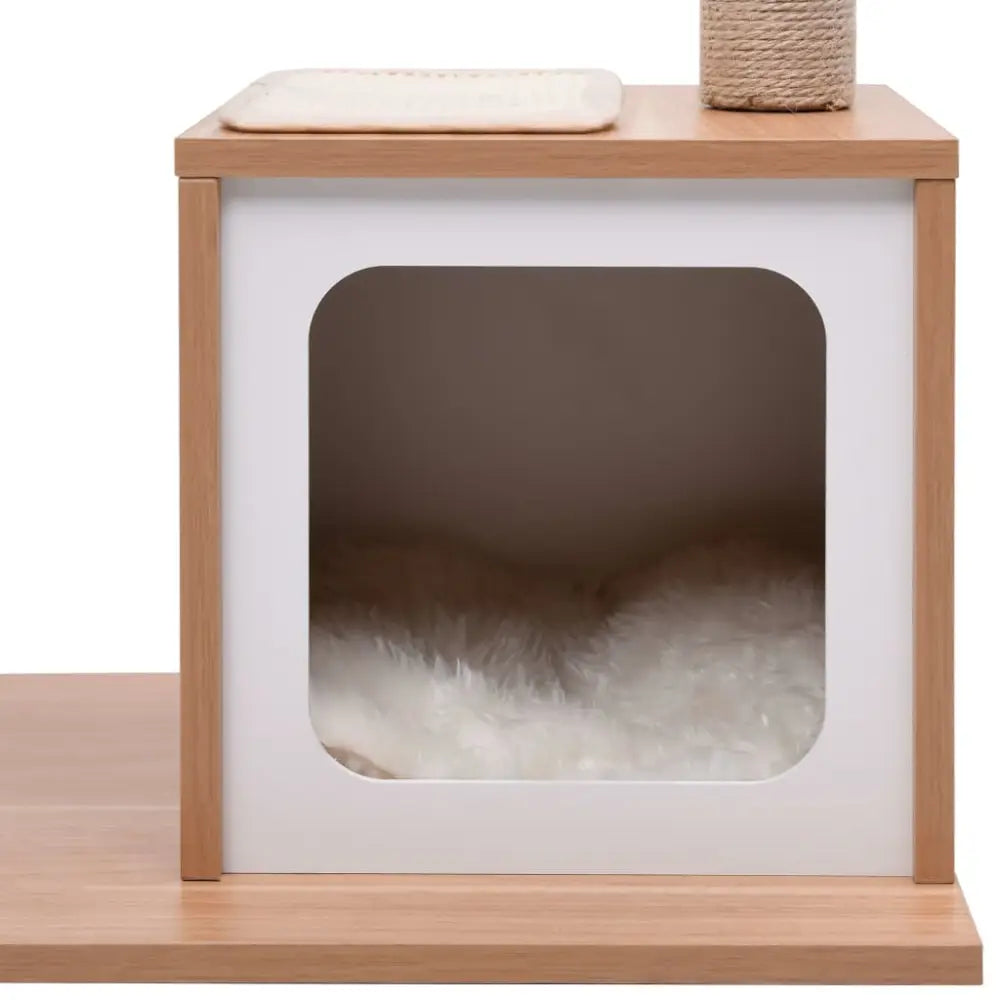 Vidaxl cat tree with sisal scratching mat 104 cm - Brown