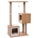 Vidaxl cat tree with sisal scratching mat 104 cm - Brown