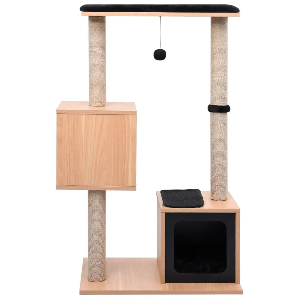 Vidaxl cat tree with sisal scratching mat 104 cm - Brown