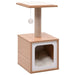 Vidaxl cat tree with sisal scratching mat 62 cm - Brown